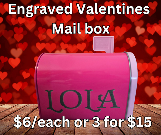 Personalized Valentines Mailbox