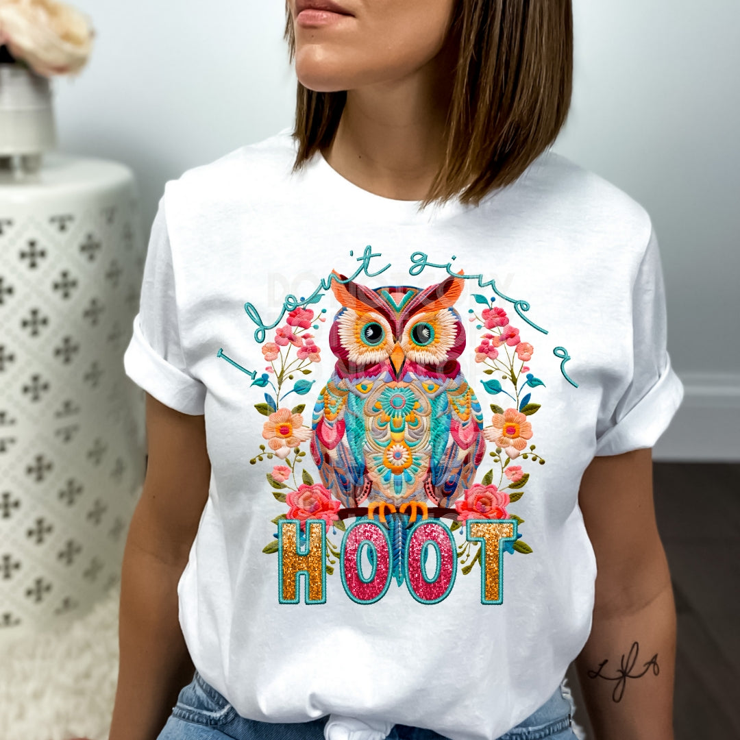 I don't give a hoot