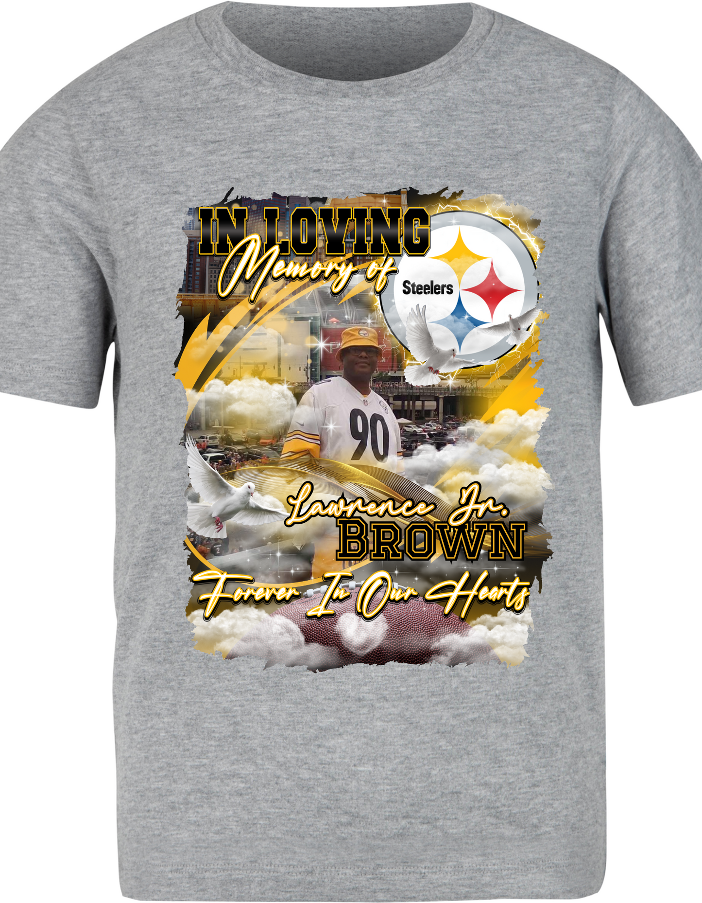 Memorial Tshirt for Lawrence Jr. Brown