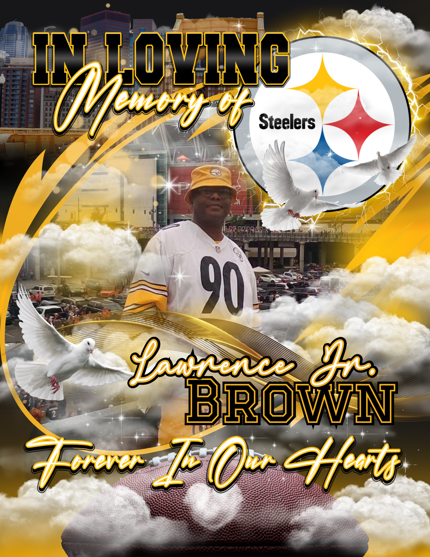 Memorial Tshirt for Lawrence Jr. Brown