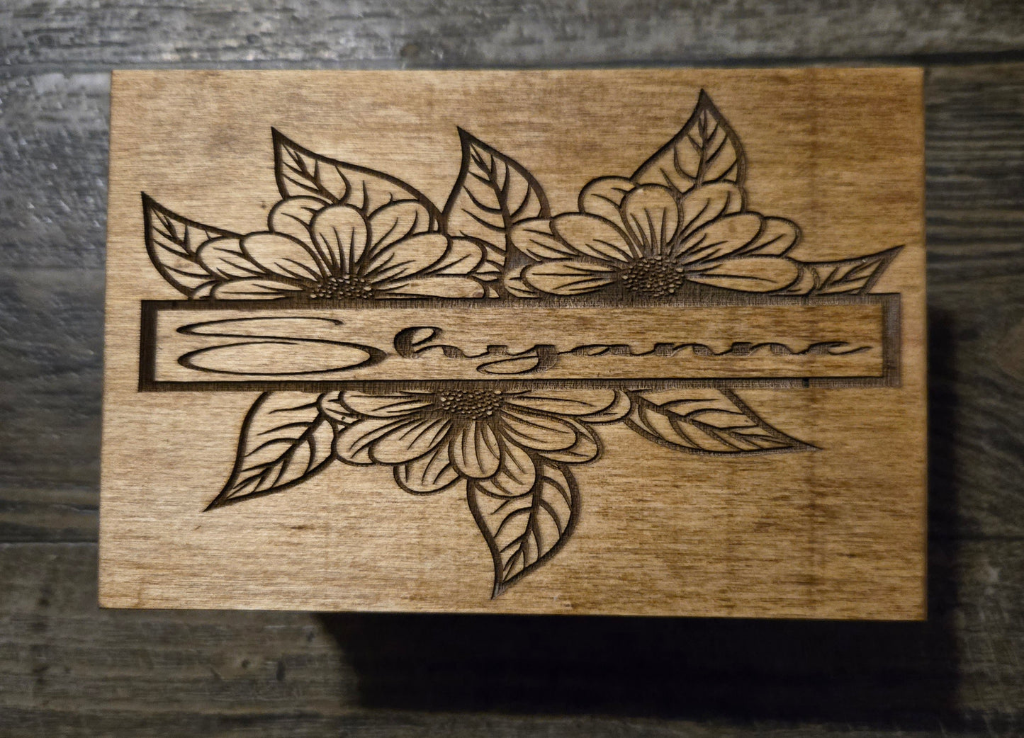 Personalized Jewelry Box